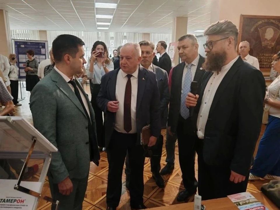 Серпухов представил научные разработки на международном форуме в Донецке Серпухов представил научные разработки на международном форуме в Донецке