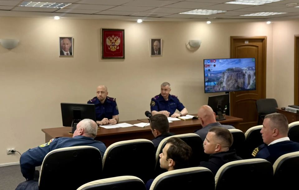В Западном МСУТ СК России прошло совещание по профилактике нарушений на объектах водного транспорта и при оказании услуг на внутреннем водном транспорте