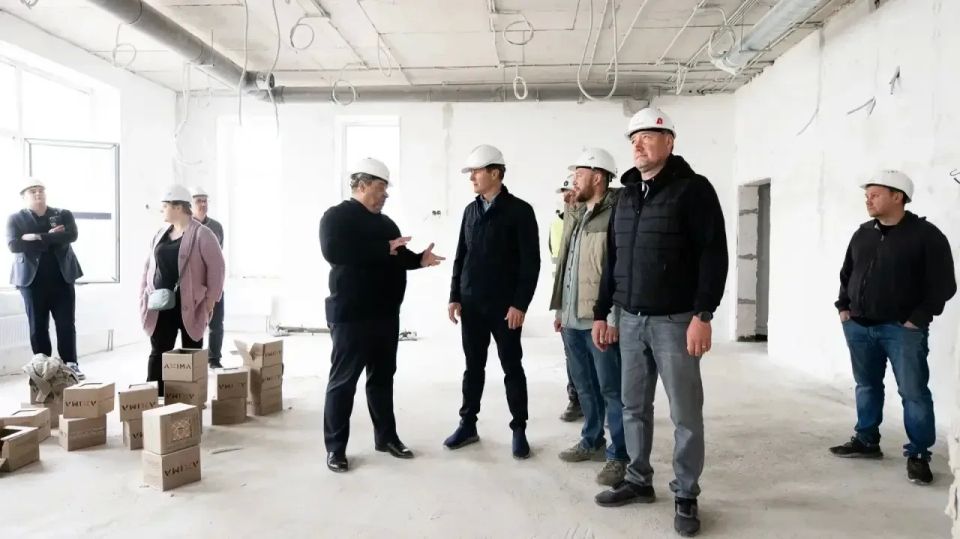 Отделочные работы начались в самом большом детском саду Подмосковья в Люберцах Отделочные работы начались в самом большом детском саду Подмосковья в Люберцах