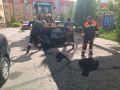 В городе продолжаются ремонтные работы по восстановлению дорожного полотна