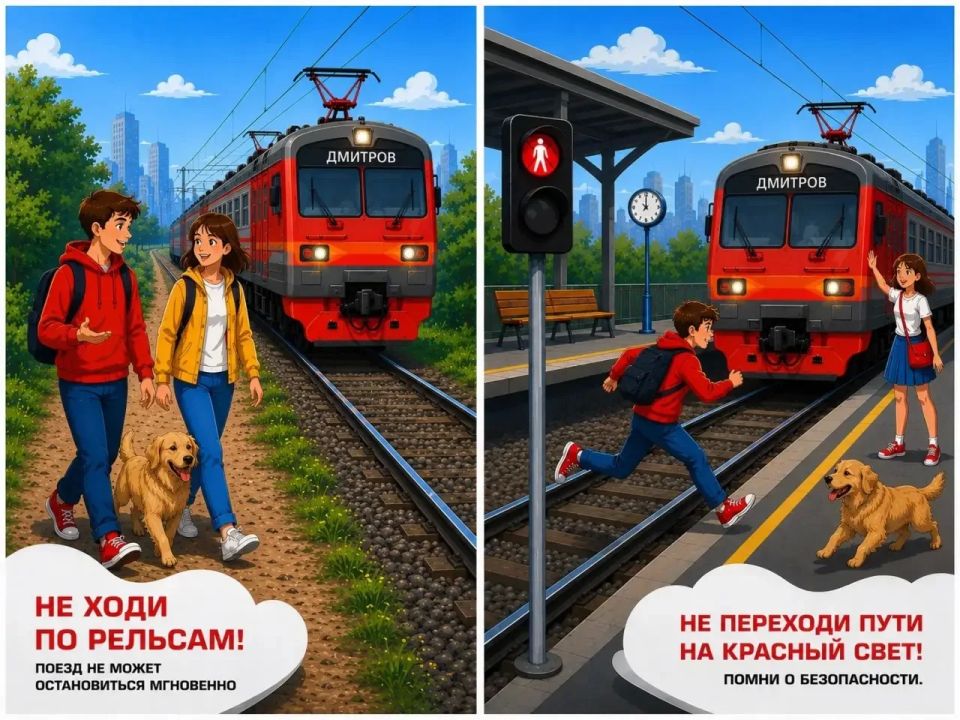 Правила безопасного поведения на железной дороге