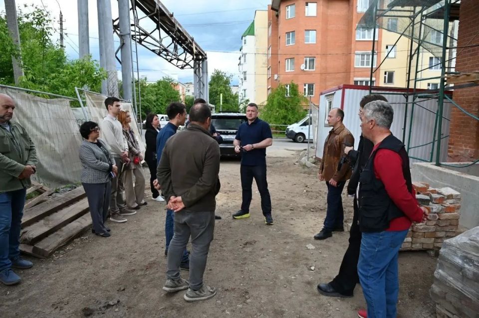 В Серпухове продолжается капитальный ремонт ДК «Исток» В Серпухове продолжается капитальный ремонт ДК «Исток»