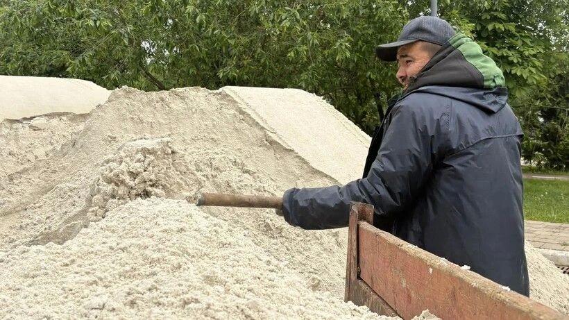 Центральный пляж Солнечногорска готовят к купальному сезону! Центральный пляж Солнечногорска готовят к купальному сезону!