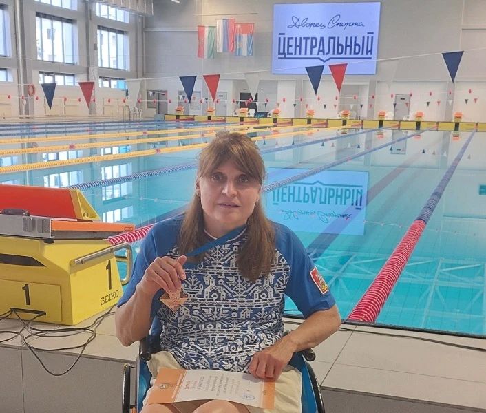 Наталья Гаврилюк стала бронзовым призёром чемпионата России по плаванию