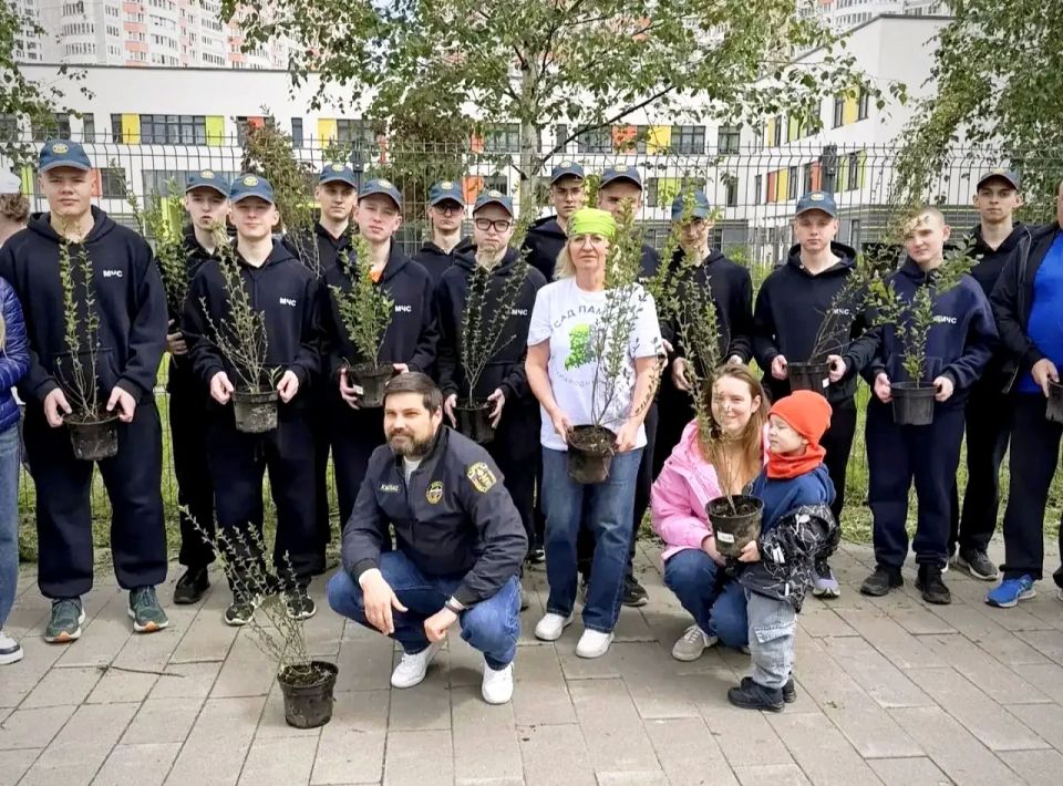 «Сад памяти»: в Химках высадили деревья в честь героев войны «Сад памяти»: в Химках высадили деревья в честь героев войны