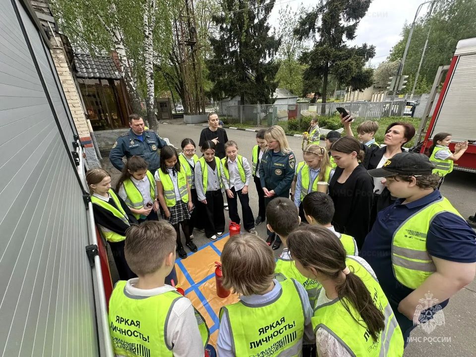Урок безопасности перед летними каникулами прошел в Ленинском городском округе Урок безопасности перед летними каникулами прошел в Ленинском городском округе