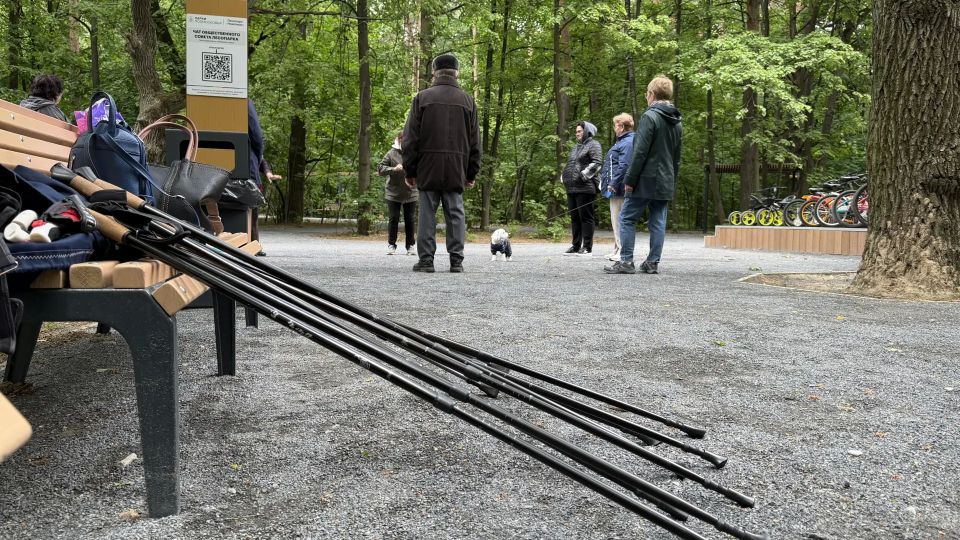 «День здоровья» для участников проекта «Активное долголетие» провели в лесопарке «Чемпион» в Дзержинском «День здоровья» для участников проекта «Активное долголетие» провели в лесопарке «Чемпион» в Дзержинском