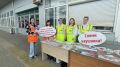Сегодня на железнодорожной станции Куровская прошёл Единый день профилактики детского травматизма