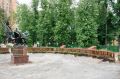 Уполномоченный главы Пушкинского Нина Ушакова вместе с председателем Совета депутатов округа Артёмом Садулой и его заместителем Николаем Михайлиным, представителями отдела благоустройства администрации округа и подрядной...