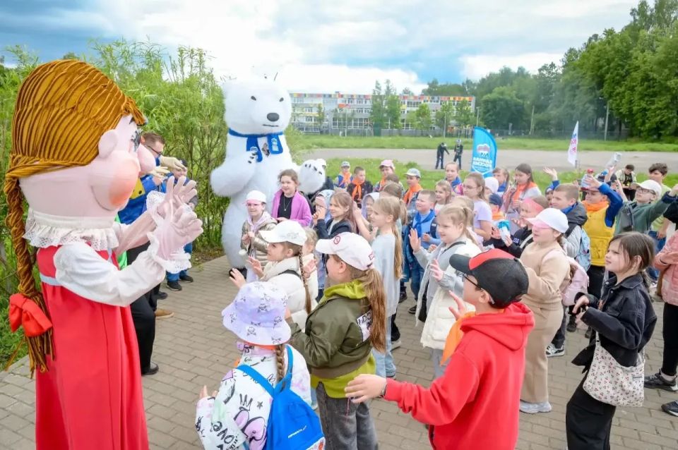 Международный день защиты детей отметили в мкр Международный день защиты детей отметили в мкр