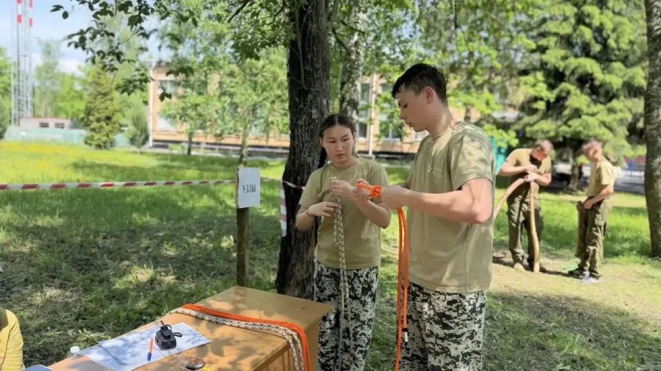 Красногорские школьники приняли участие в региональном этапе игры «Зарница 2.0»