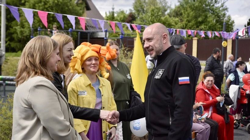 Юных жителей Солнечногорска поздравили с Днём защиты детей! Юных жителей Солнечногорска поздравили с Днём защиты детей!