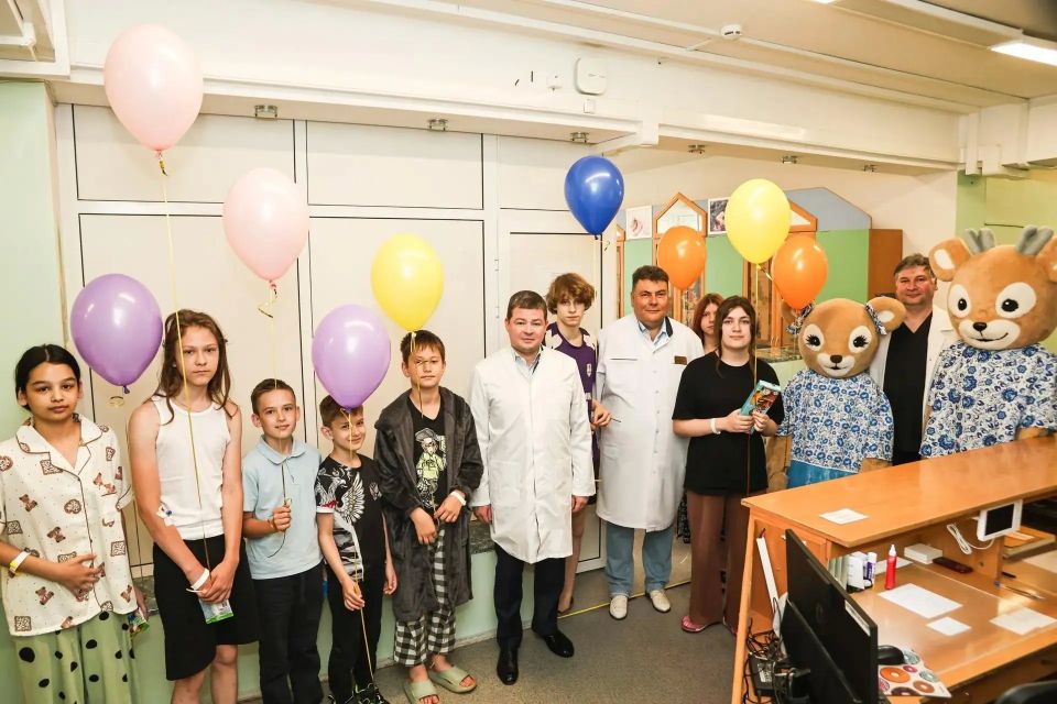 Для юных пациентов Раменской больницы организовали праздник в День защиты детей Для юных пациентов Раменской больницы организовали праздник в День защиты детей