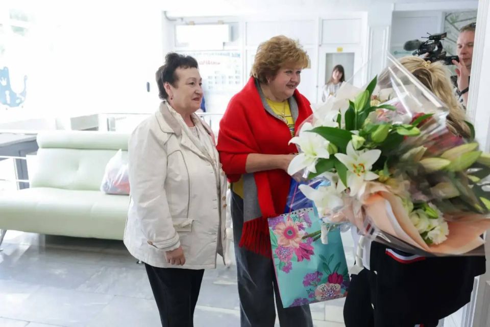 Трогательная выписка супруги участника СВО прошла в Подольске Трогательная выписка супруги участника СВО прошла в Подольске