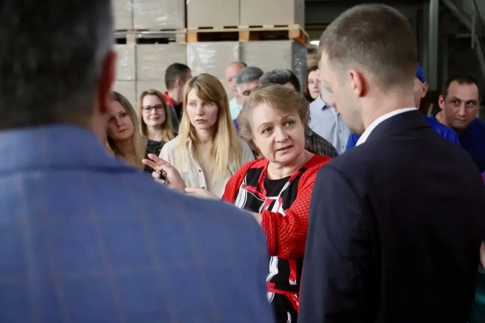 Сотрудники предприятия «Олма» внесли свои предложения в новую Народную программу Сотрудники предприятия «Олма» внесли свои предложения в новую Народную программу