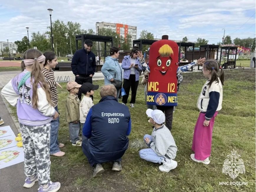 Праздник безопасности: День защиты детей в парке «200 лет Егорьевску» Праздник безопасности: День защиты детей в парке «200 лет Егорьевску»