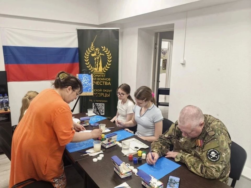 Творческий мастер-класс для детей участников СВО прошел в Люберцах Творческий мастер-класс для детей участников СВО прошел в Люберцах