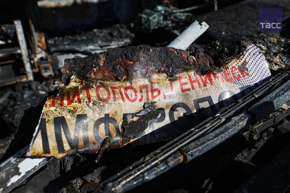 До 8 человек увеличилось число погибших после удара по рейсовому автобусу в ДНР, их тела еще не опознаны, эта работа ведется, заявил глава республики Денис Пушилин До 8 человек увеличилось число погибших после удара по рейсовому автобусу в ДНР, их тела еще не опознаны, эта работа ведется, заявил глава республики Денис Пушилин