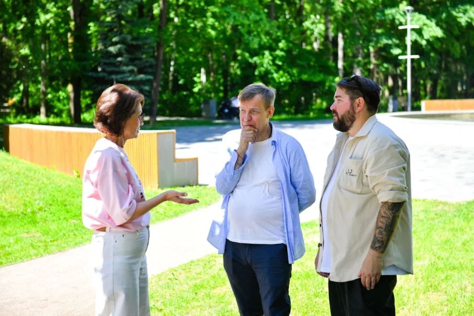 Парк Толстого должен стать образцом качества Парк Толстого должен стать образцом качества