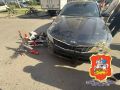 Сотрудники Госавтоинспекции разбираются в обстоятельствах ДТП с участием несовершеннолетних в г.о. Щелково
