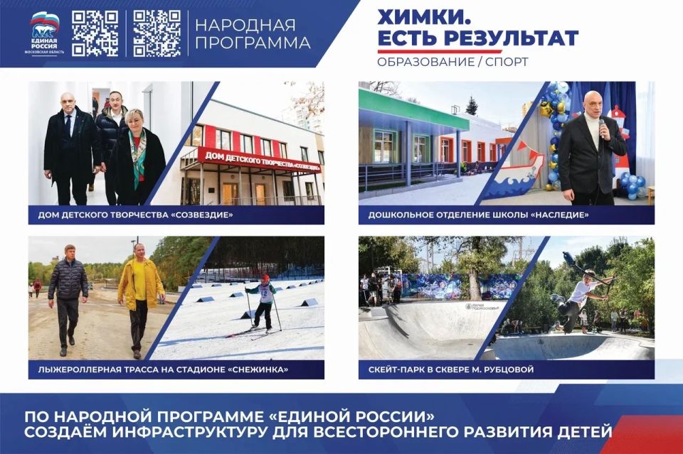 Есть результат: как Народная программа помогает развивать спорт в Химках Есть результат: как Народная программа помогает развивать спорт в Химках