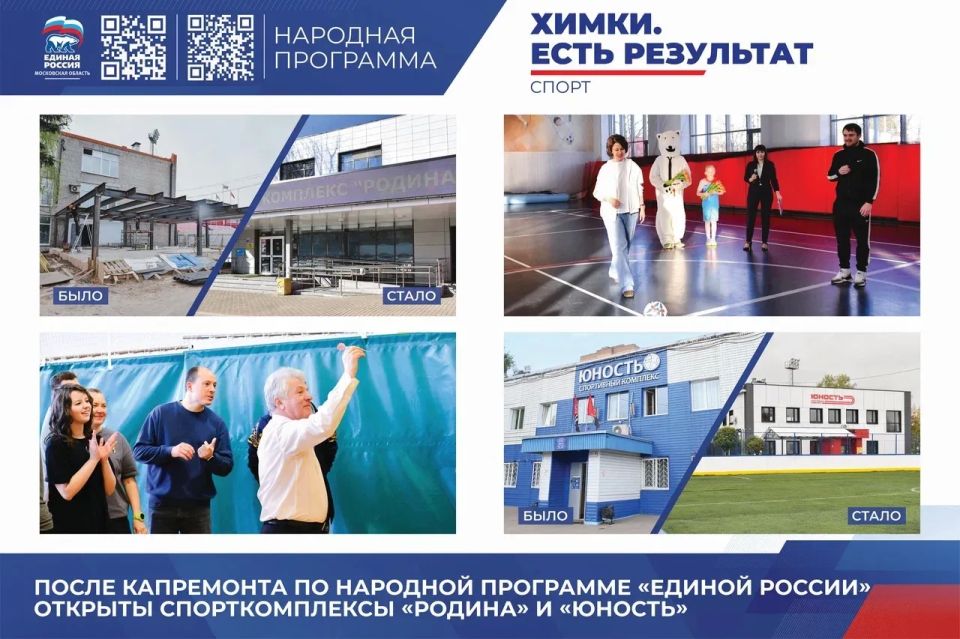 Есть результат: как Народная программа помогает развивать спорт в Химках Есть результат: как Народная программа помогает развивать спорт в Химках