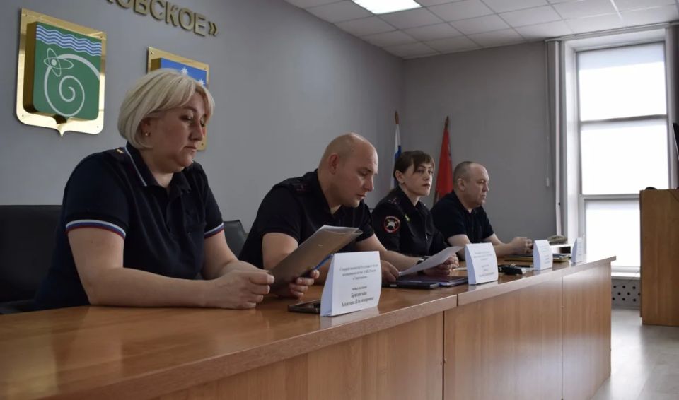 Вопросы обеспечения безопасности летом обсудили в полиции Серпухова Вопросы обеспечения безопасности летом обсудили в полиции Серпухова
