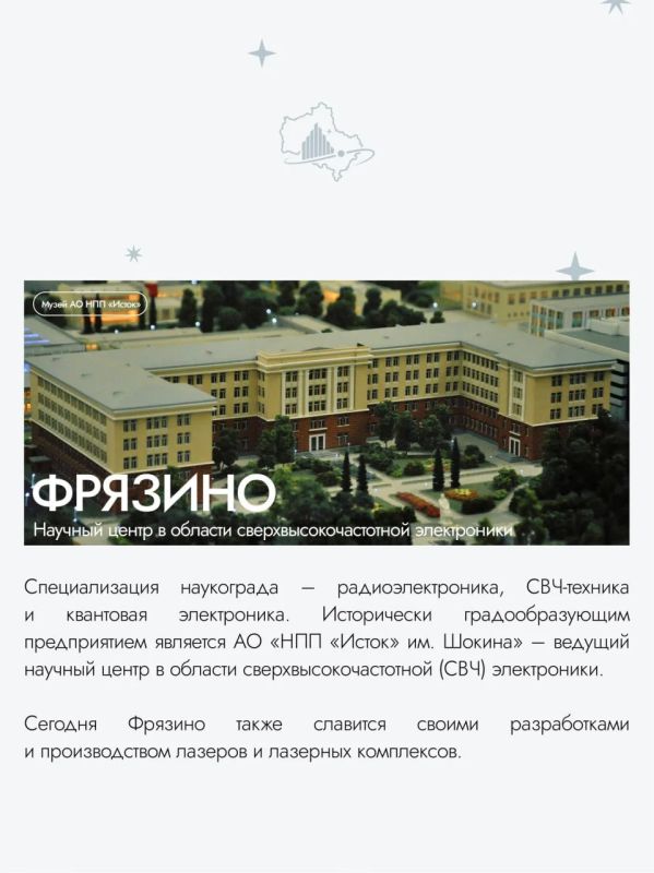 9 июня – День наукоградов Московской области 9 июня – День наукоградов Московской области