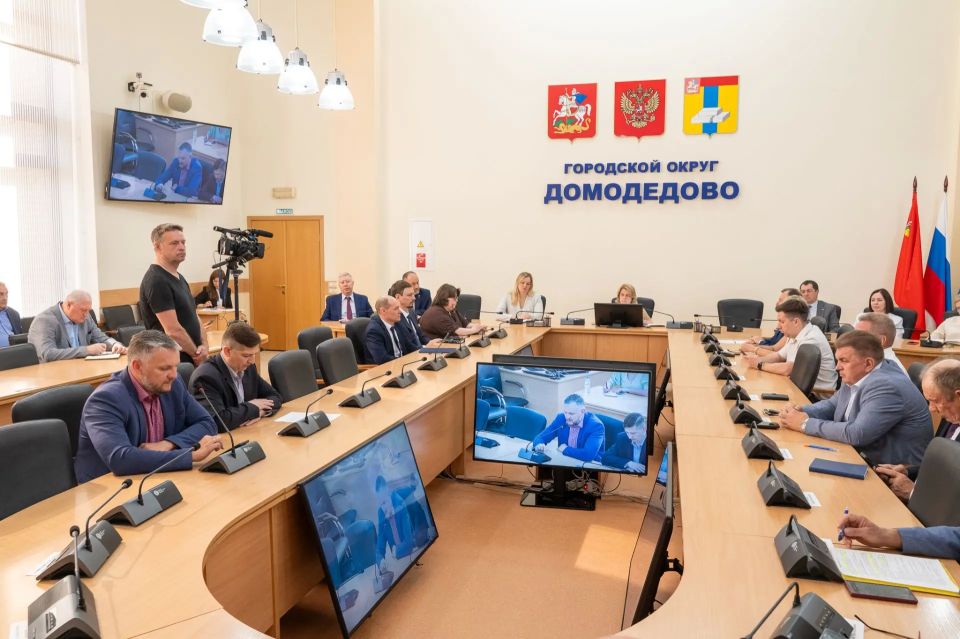 Глава Домодедово Евгения Хрусталева провела оперативное совещание с командой