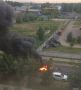 В сети появились первые кадры с места подрыва автомобиля в подмосковной Балашихе