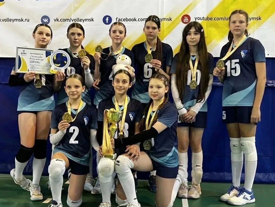 «Вымпел» — чемпион детской волейбольной лиги