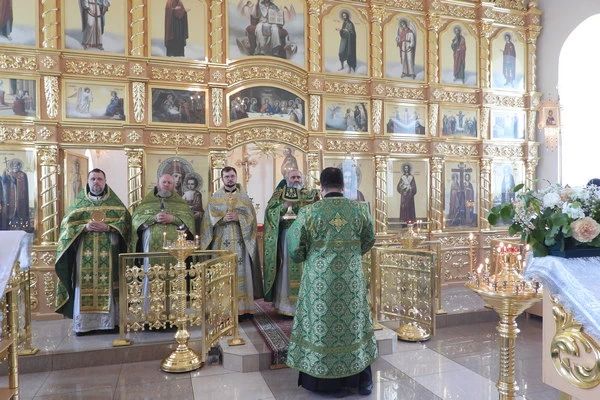 В храме равноапостольных царей Константина и Елены при ИК-1 состоялось торжественное богослужение по случаю престольного праздника В храме равноапостольных царей Константина и Елены при ИК-1 состоялось торжественное богослужение по случаю престольного праздника