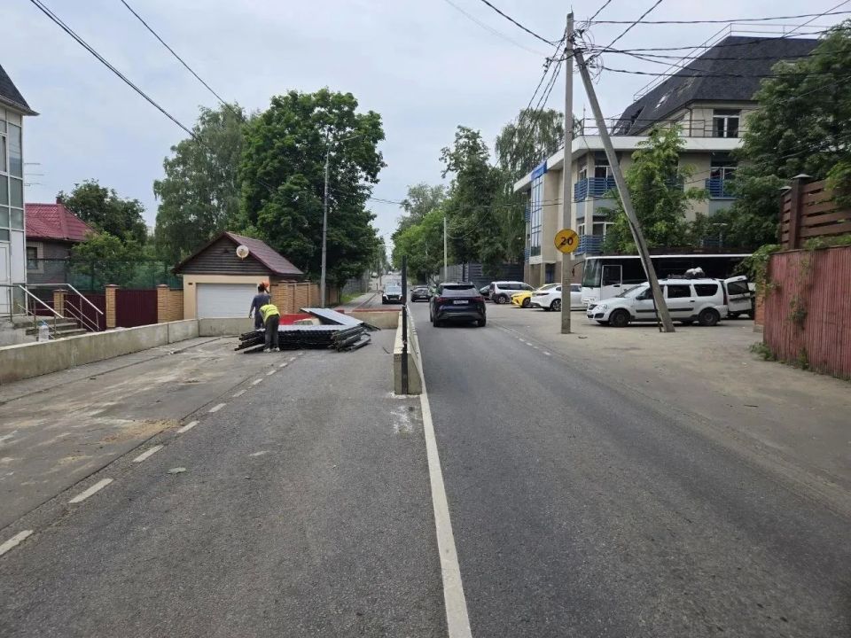 На Мякининском шоссе в д. Мякинино временно изменена схема движения На Мякининском шоссе в д. Мякинино временно изменена схема движения