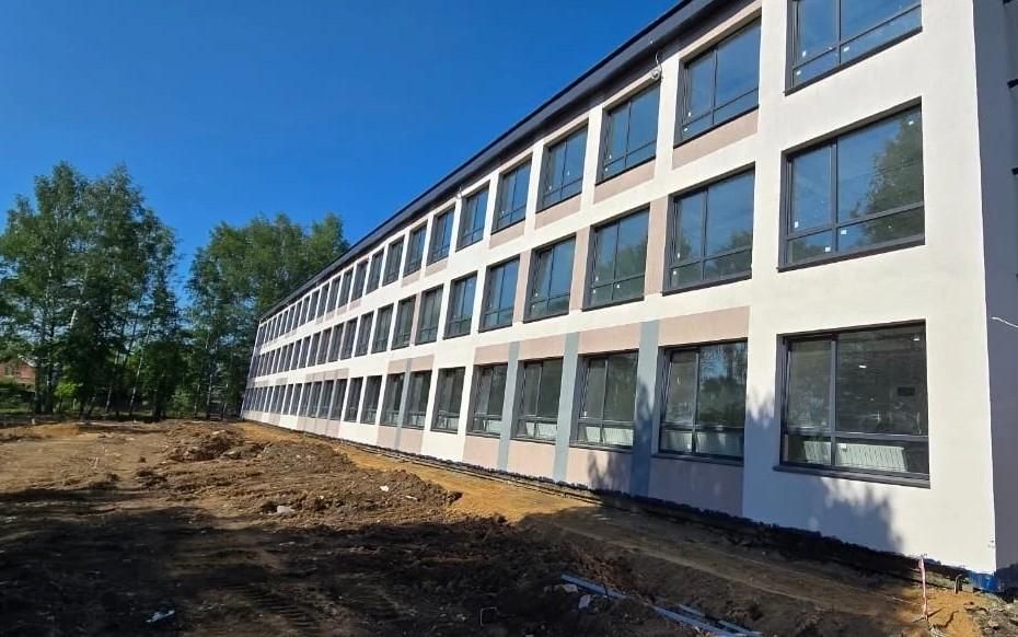 Продолжаются работы по капитальному ремонту третьего корпуса «Софринского образовательного комплекса» Продолжаются работы по капитальному ремонту третьего корпуса «Софринского образовательного комплекса»