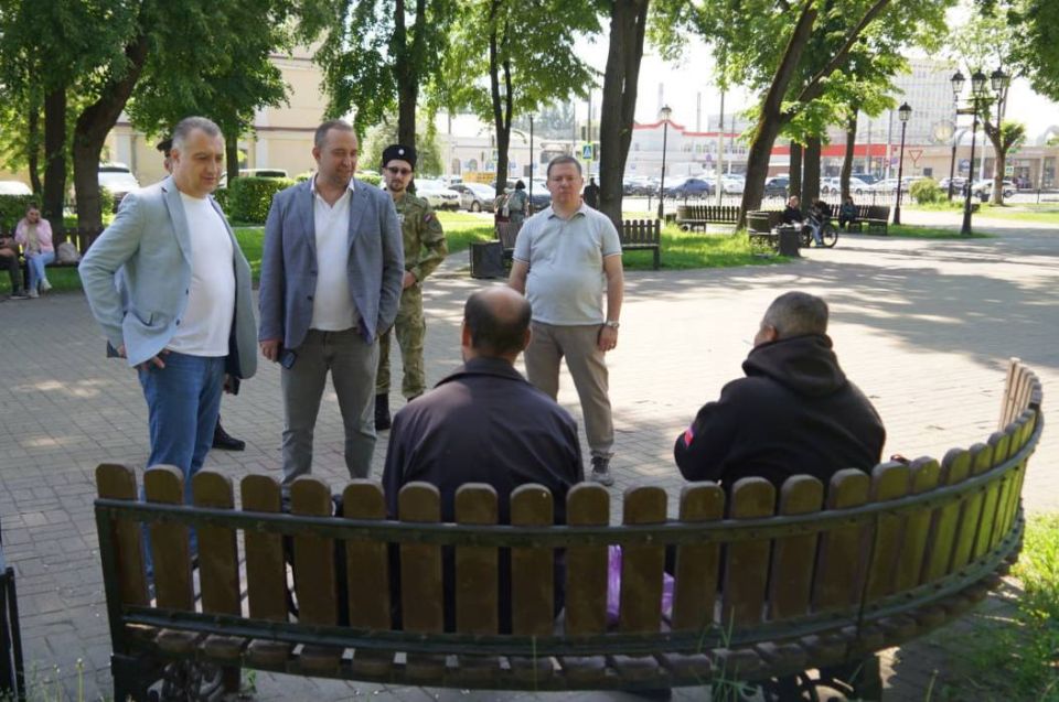 В Подольске провели мониторинг мест массового пребывания граждан В Подольске провели мониторинг мест массового пребывания граждан