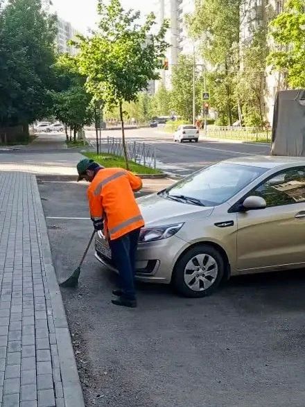 Юлия Купецкая: Ежедневная работа по содержанию территорий Юлия Купецкая: Ежедневная работа по содержанию территорий