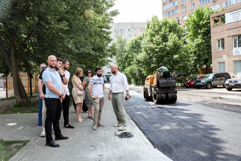 Ямочный ремонт проводят в Мытищах Ямочный ремонт проводят в Мытищах