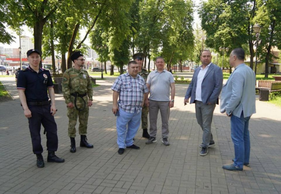 В Подольске провели мониторинг мест массового пребывания граждан