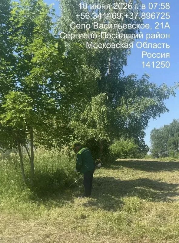 Сотрудники МБУ «Благоустройство СП» продолжают наводить порядок во всех населённых пунктах Сергиево-Посадского округа Сотрудники МБУ «Благоустройство СП» продолжают наводить порядок во всех населённых пунктах Сергиево-Посадского округа