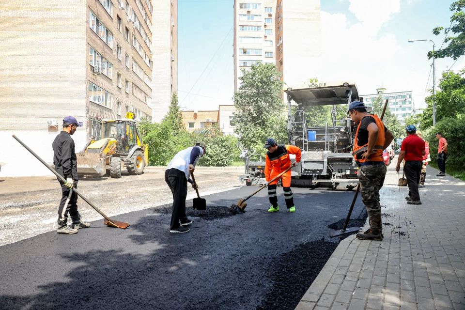 Ямочный ремонт проводят в Мытищах Ямочный ремонт проводят в Мытищах