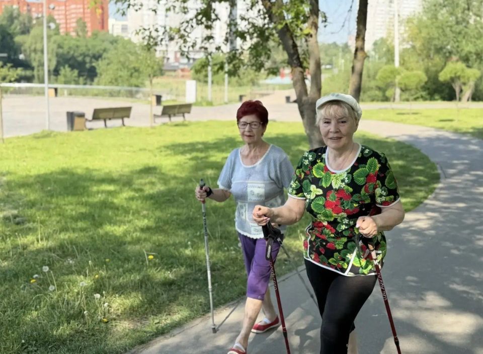 В рамках губернаторской программы «Активное долголетие», участники из Пушкино взяли скандинавские палки, шагнули в тепло — и пропали с радаров ровно на час с хвостиком