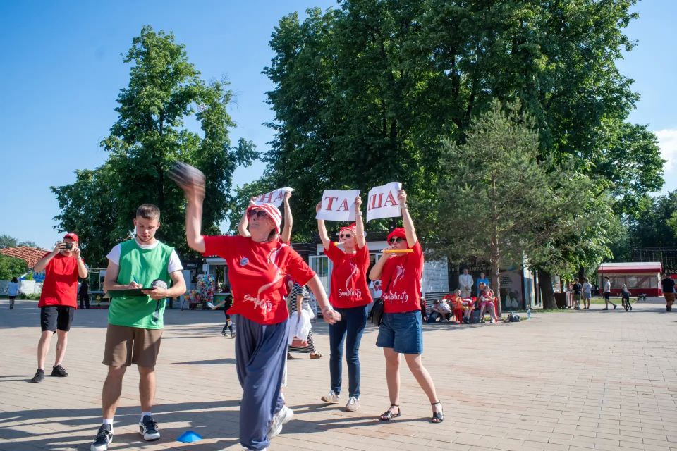 Спортивный этап конкурса «Люберецкая супербабушка» прошел в Центральном парке Спортивный этап конкурса «Люберецкая супербабушка» прошел в Центральном парке