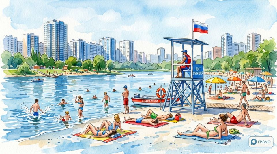 8 мест, где разрешено купаться в Москве в 2026 году