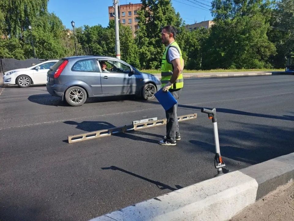 В Химках продолжают обновление дорожной сети В Химках продолжают обновление дорожной сети