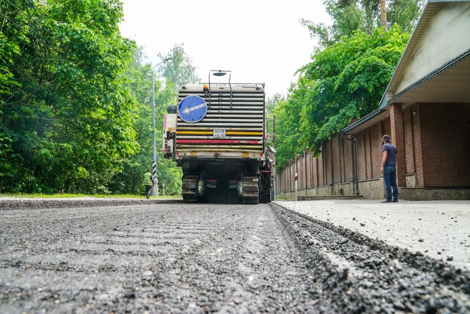 В Химках продолжают обновление дорожной сети
