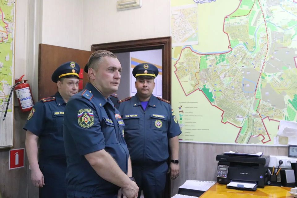 Начальник Главного управления МЧС России по Московской области оценил готовность Подольского пожарно-спасательного гарнизона Начальник Главного управления МЧС России по Московской области оценил готовность Подольского пожарно-спасательного гарнизона