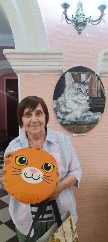 Когда кошки становятся героями картин Когда кошки становятся героями картин