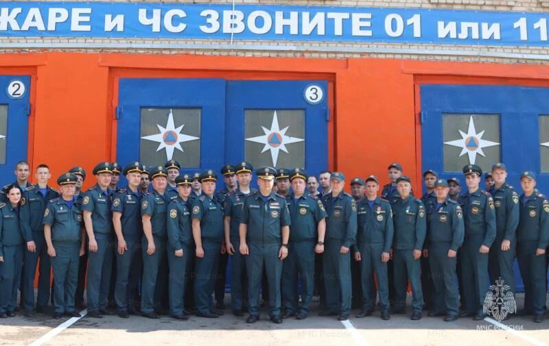 Начальник Главного управления МЧС России по Московской области оценил готовность Подольского пожарно-спасательного гарнизона