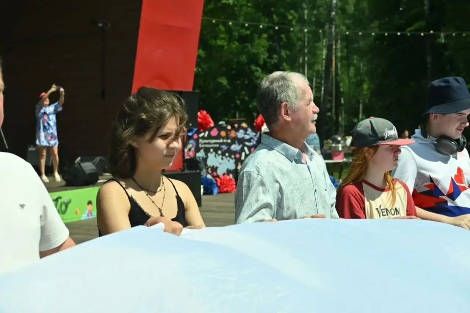 Масштабная патриотическая акция прошла в Балашихе Масштабная патриотическая акция прошла в Балашихе
