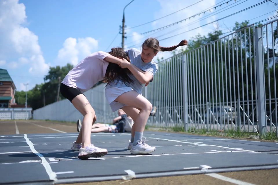 В школе № 6 прошла открытая тренировка по вольной борьбе В школе № 6 прошла открытая тренировка по вольной борьбе